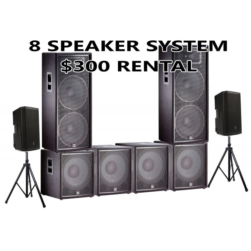 Speaker Rental OrlandoSound System Rental FloridaPa System Rental